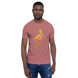 E. P. Lee, and the puppy howls collections all, BIG DADDY BAND II Short Sleeve Unisex T-Shirt, Big Daddy Collection, Family-Flamingo collection