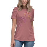 E. P. Lee, and the puppy howls collections all, You-Looking-At-Me II... Women's relaxed t-shirt, Big Daddy Collection, Family-Flamingo collection