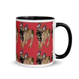 E. P. Lee, and the puppy howls collections all, Freud Puppy II Mug with Color inside, Freud & Friends collection, novelties collection