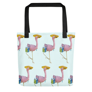 Big Daddy Flamingo "Sur La Plage" Tote bag