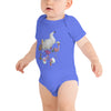 E. P. Lee, and the puppy howls collections all, Big Daddy Flamingo Family Baby Onesie, Bog Daddy collection, Family-Flamingo collection