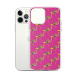 E. P. Lee, and the puppy howls collections all, BIG DADDY FLAMINGO SUR LA PLAGE iPhone Case, BIG DADDY COLLECTION, FLAMINGO-FAMILY COLLECTION