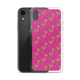 Big Daddy Flamingo SUR LA PLAGE iPhone Case