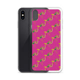 Big Daddy Flamingo SUR LA PLAGE iPhone Case