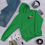 E. P. Lee, and the puppy howls collections all, JUNGLE BUDDIES Unisex Hooded Sweatshirt, Jungle Buddies collection