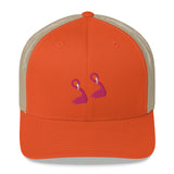 E. P. Lee, and the puppy howls collections all, BIG DADDY TRUCKER II CAP, Big Daddy Collection, Family-Flamingo collection