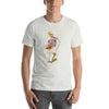 E. P. Lee, and the puppy howls collections all, BIG DADDY FLAMINGO BLOWING HOT Unisex T-Shirt, Big Daddy Collection, Family-Flamingo collection