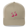E. P. Lee, and the puppy howls collections all, BIG DADDY TRUCKER II CAP, Big Daddy Collection, Family-Flamingo collection
