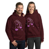 E. P. Lee, and the puppy howls collections all, BIG DADDY FLAMINGO "WASTING AWAY" Unisex Hoodie, Big Daddy Collection, Family-Flamingo collection