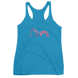 E. P. Lee, and the puppy howls collections all, BIG DADDY LOOKING AT YOU Women's Racerback Tank Top , Big Daddy collection, Family Flamingo collection