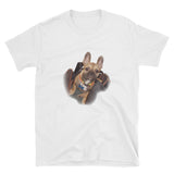 E. P. Lee, and the puppy howls collections all, FREUD IN-THE-BAG Unisex T-Shirt, Freud & Friends Collection
