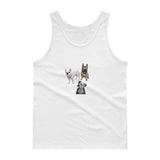 E. P. Lee, and the puppy howls collections all, PUPPIES Unisex Tank Top, Freud & Friends collection