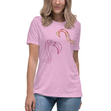 E. P. Lee,  and the puppy howls collections all, You-Looking-At-Me II... Women's relaxed t-shirt, Big Daddy Collection, Family-Flamingo collection