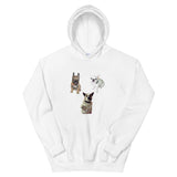 E. P. Lee, and the puppy howls collections all, CANINES Unisex Hooded Sweatshirt, Freud & Friends collection