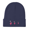 E. P. Lee, and the puppy howls collections all, BIG DADDY FLAMINGO II Knit Beanie, Big Daddy collection, Family Flamingo collection