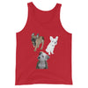 E. P. Lee, and the puppy howls collections all, PUPPIES Unisex Tank Top, Freud & Friends Collection