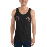 E. P. Lee, and the puppy howls collections all, BIG DADDY LOOKING AT YOU II Unisex Canvas Tank Top , Big Daddy collection, Family Flamingo collection