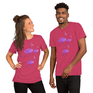 E. P. Lee, and the puppy howls collections all, BIG DADDY FLAMINGO Unisex T-SHIRT, BIG DADDY Collection, Family-Flamingo Collection