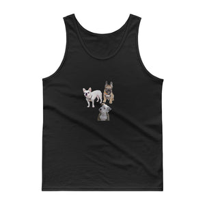 E. P. Lee, and the puppy howls collections all, PUPPIES Unisex Tank Top, Freud & Friends collection
