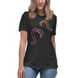 E. P. Lee, and the puppy howls collections all, You-Looking-At-Me II... Women's relaxed t-shirt, Big Daddy Collection, Family-Flamingo collection