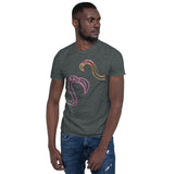 E. P. Lee, and the puppy howls collections all, You-Looking-At-Me short sleeve unisex t-shirt, Big Daddy Collection, Family-Flamingo collection