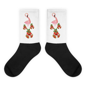 E. P. Lee, and the puppy howls collections all, BIG DADDY FLAMINGO HOLIDAY BELLS Socks, Big Daddy Collection, Family-Flamingo collection