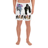 JUNGLE BUDDIES All-Over Print Men's Athletic Long Shorts
