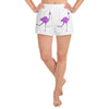 E. P. Lee, and the puppy howls collections all, MOVING RIGHT ALONG Women's Athletic Short Shorts , Big Daddy collection, Family-Flamingo collection