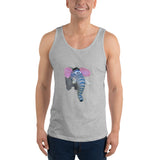 E. P. Lee, and the puppy howls collections all, MR. ELEPHANT Unisex Tank Top, Jungle Buddies collectionE. P. Lee, and the puppy howls collections all, MR. ELEPHANT Unisex Tank Top, Jungle Buddies collection