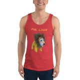 E. P. Lee, and the puppy howls collections all, MR. LION Unisex Tank Top, Jungle Buddies collection