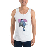 E. P. Lee, and the puppy howls collections all, MR. ELEPHANT II Unisex Tank Top, Jungle Buddies Collection