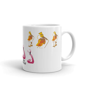E. P. Lee, and the puppy howls collections all, BIG DADDY FLAMINGO "FAMILY"  Mug, BIG DADDY COLLECTION, Family-Flamingo collection