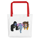 E. P. Lee, and the puppy howls collections all, Welcome to the Jungle Tote Bag, Jungle Buddies collection