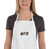 E. P. Lee, and the puppy howls collections all, WELCOME TO THE JUNGLE Embroidered APRON, Jungle Buddies collection