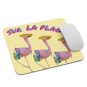 E. P. Lee, and the puppy howls collections all, BIG DADDY FLAMINGO Sur La Plage mouse pad, BIG DADDY COLLECTION, FLAMINGO-FAMILY COLLECTION, novelties collection