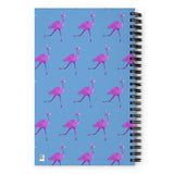 E. P. Lee, and the puppy howls collections all, BIG DADDY FLAMINGO MOVING ON Spiral Notebook, BIG DADDY COLLECTION, FLAMINGO-FAMILY COLLECTION