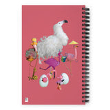 E. P. Lee, and the puppy howls collections all, BIG DADDY FLAMINGO Family Spiral Notebook, BIG DADDY COLLECTION, FLAMINGO-FAMILY COLLECTION