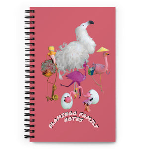 E. P. Lee, and the puppy howls collections all, BIG DADDY FLAMINGO Family Spiral Notebook, BIG DADDY COLLECTION, FLAMINGO-FAMILY COLLECTION