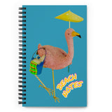 E. P. Lee, and the puppy howls collections all, BIG DADDY FLAMINGO Beach Notes Spiral Notebook, BIG DADDY COLLECTION, FLAMINGO-FAMILY COLLECTION