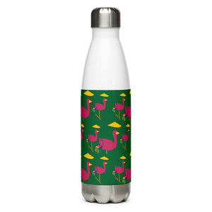 E. P. Lee, and the puppy howls collections all, BIG DADDY FLAMINGO Sur La Plage Stainless Steel Water Bottle, BIG DADDY COLLECTION, FLAMINGO-FAMILY COLLECTION