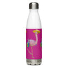 E. P. Lee, and the puppy howls collections all, BIG DADDY FLAMINGO Sur la Plage II Stainless Steel Water Bottle, BIG DADDY COLLECTION, FLAMINGO-FAMILY COLLECTION
