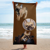 E. P. Lee, and the puppy howls collections all, FREUD PUPPY Beach Towel, FREUD & FRIENDS collection
