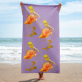 E. P. Lee, and the puppy howls collections all, BIG DADDY FLAMINGO Band Beach Towel, BIG DADDY COLLECTION, FLAMINGO-FAMILY COLLECTION