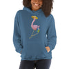 E. P. Lee, and the puppy howls collections all, BIG DADDY FLAMINGO WINTER WARMTH-SUMMER THOUGHTS Unisex Hoodie, Big Daddy Collection, Family-Flamingo collection