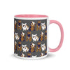 E. P. Lee, and the puppy howls collections all, Puppies Mug with Color inside, Freud & Friends collection, novelties collection