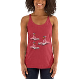 E. P. Lee, and the puppy howls collections all, BIG DADDY FLAMINGO Jr. Catching Rays Racerback Tank top, BIG DADDY COLLECTION, FLAMINGO-FAMILY COLLECTION